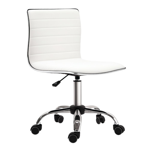 Homcom armloser bürostuhl - homcom, mit