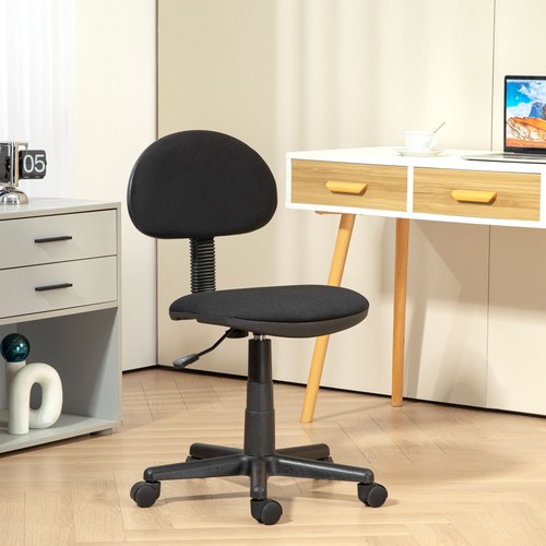 Homcom armloser bürostuhl mit - homcom,
