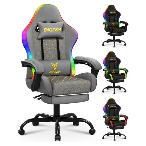 Rgb gaming stuhl leder - rgb,